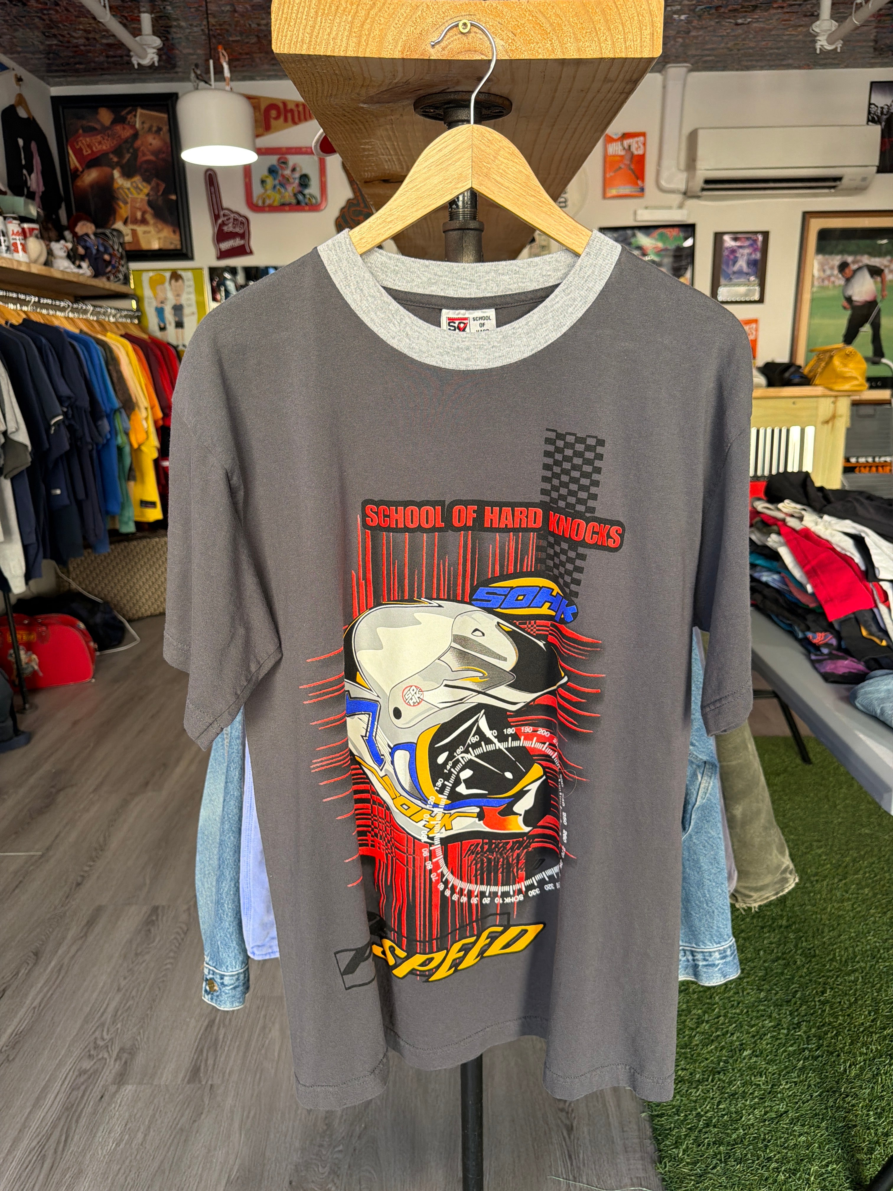 School Of Hard Knocks “Racing” Tee