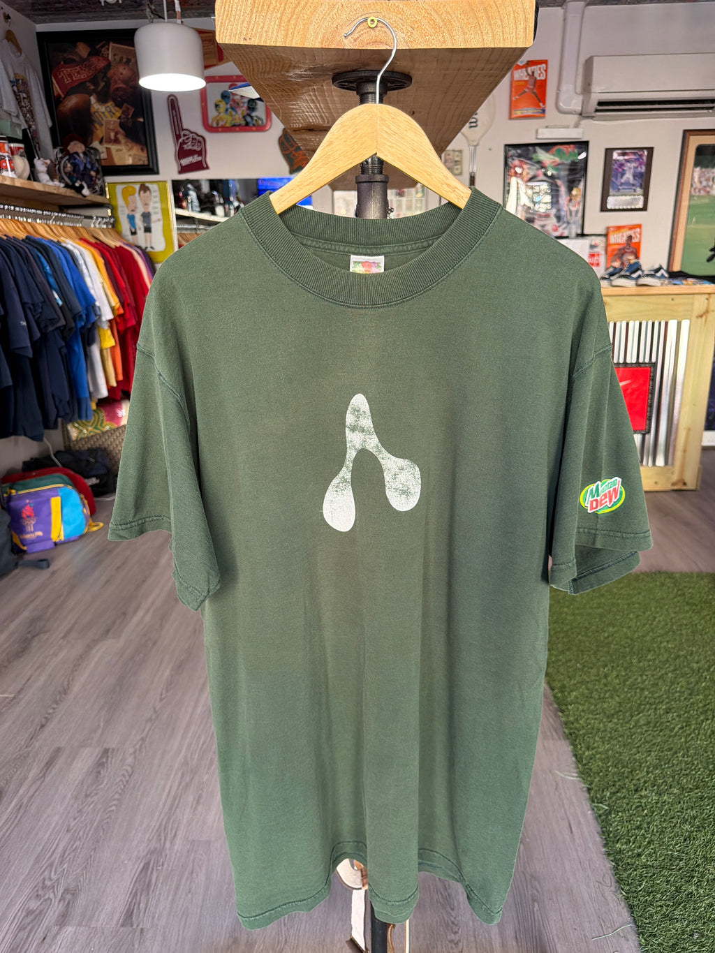 Y2K Mountain Dew “AMP” Energy Drink Promo Tee