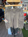 Faded Grey Carhartt Cargo Shorts