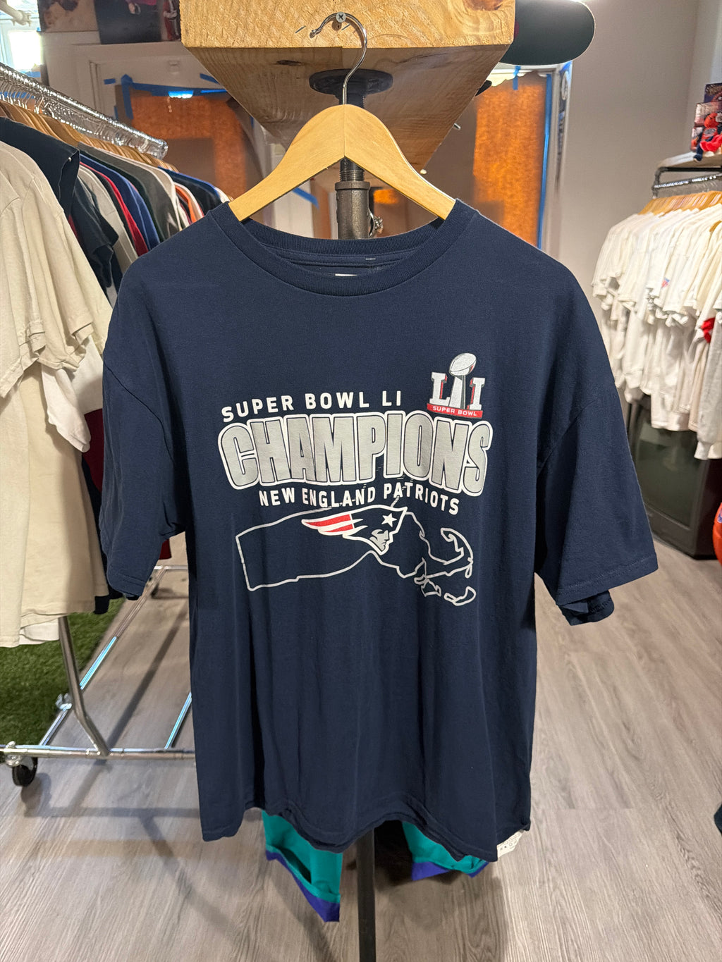 New England Patriots “SBLI” Champions Tee