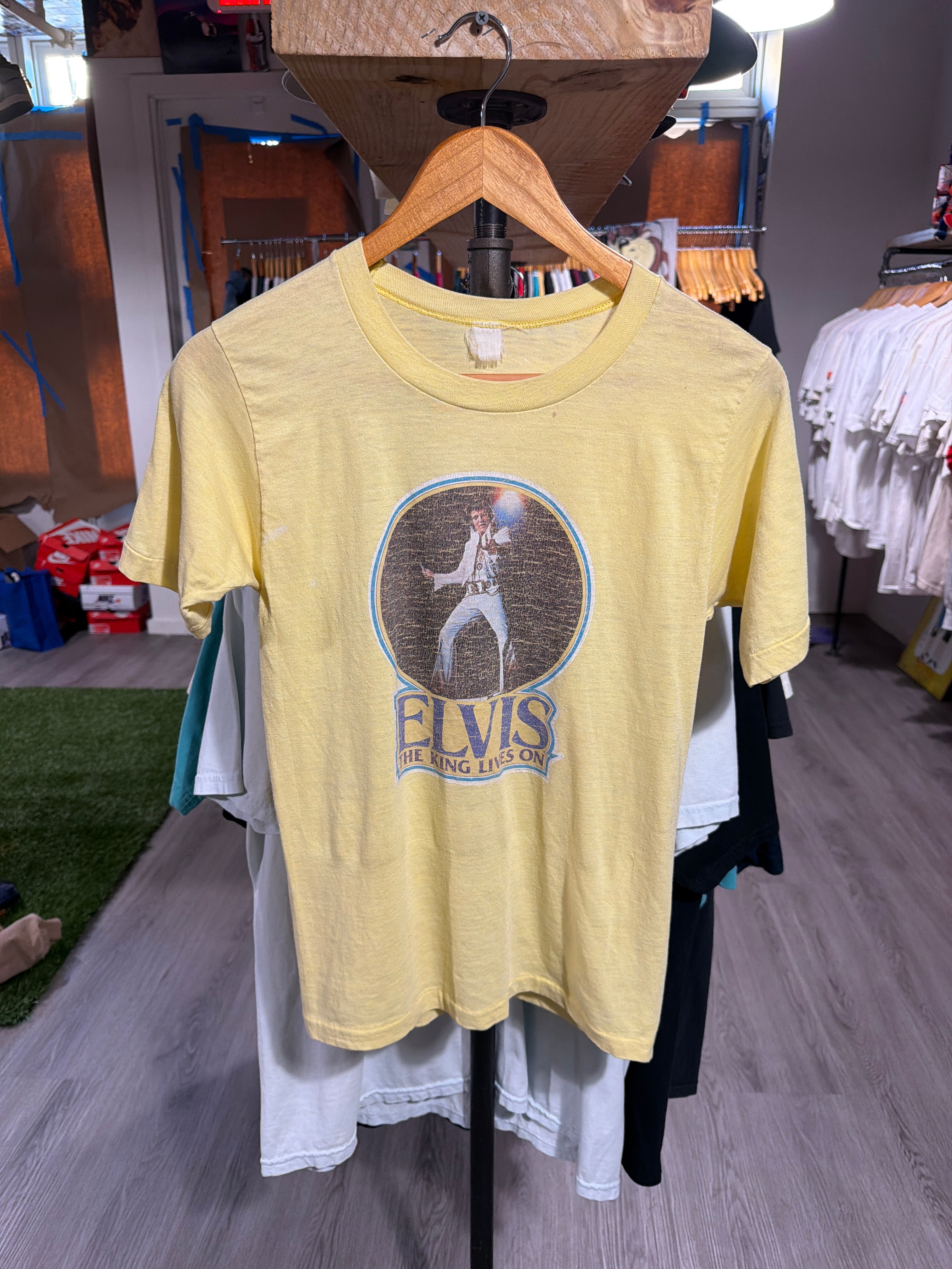 90s Elvis “The King Lives On” Tee