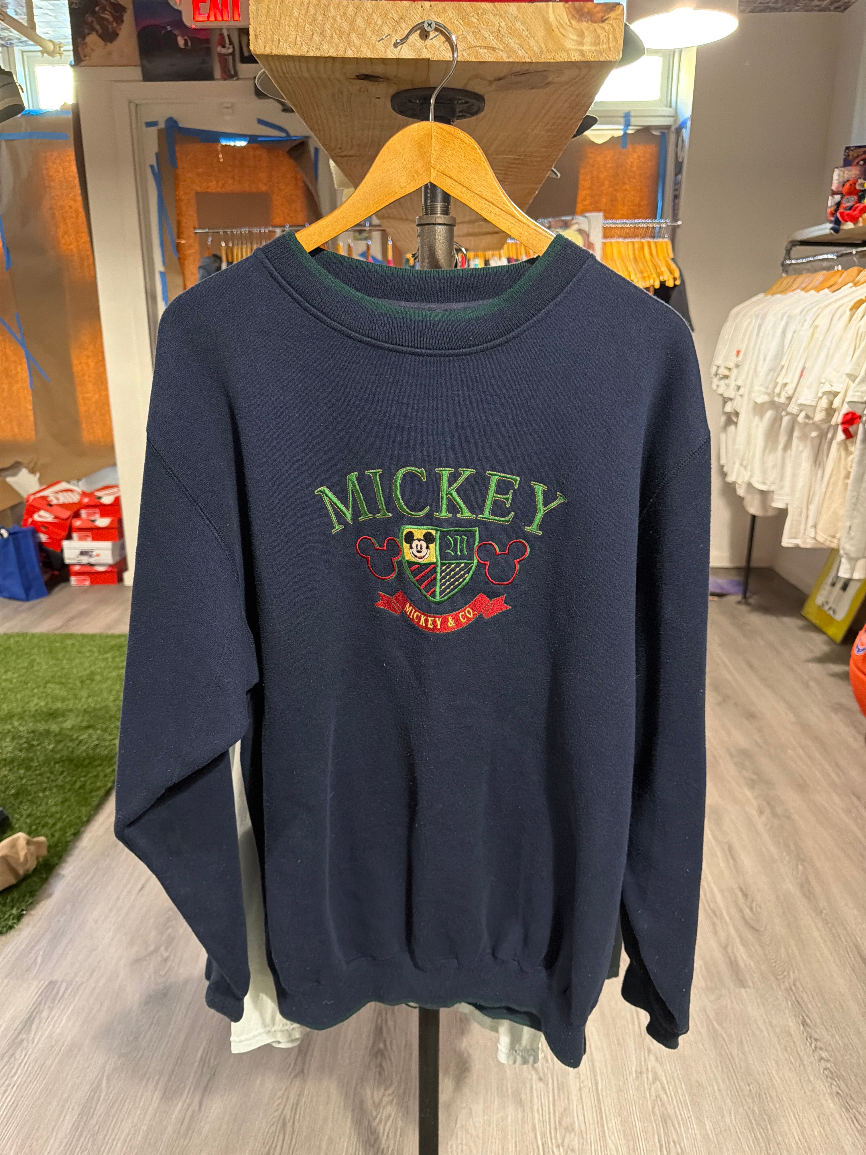 90s Disney Mickey Mouse “Micky & Co” Sweatshirt