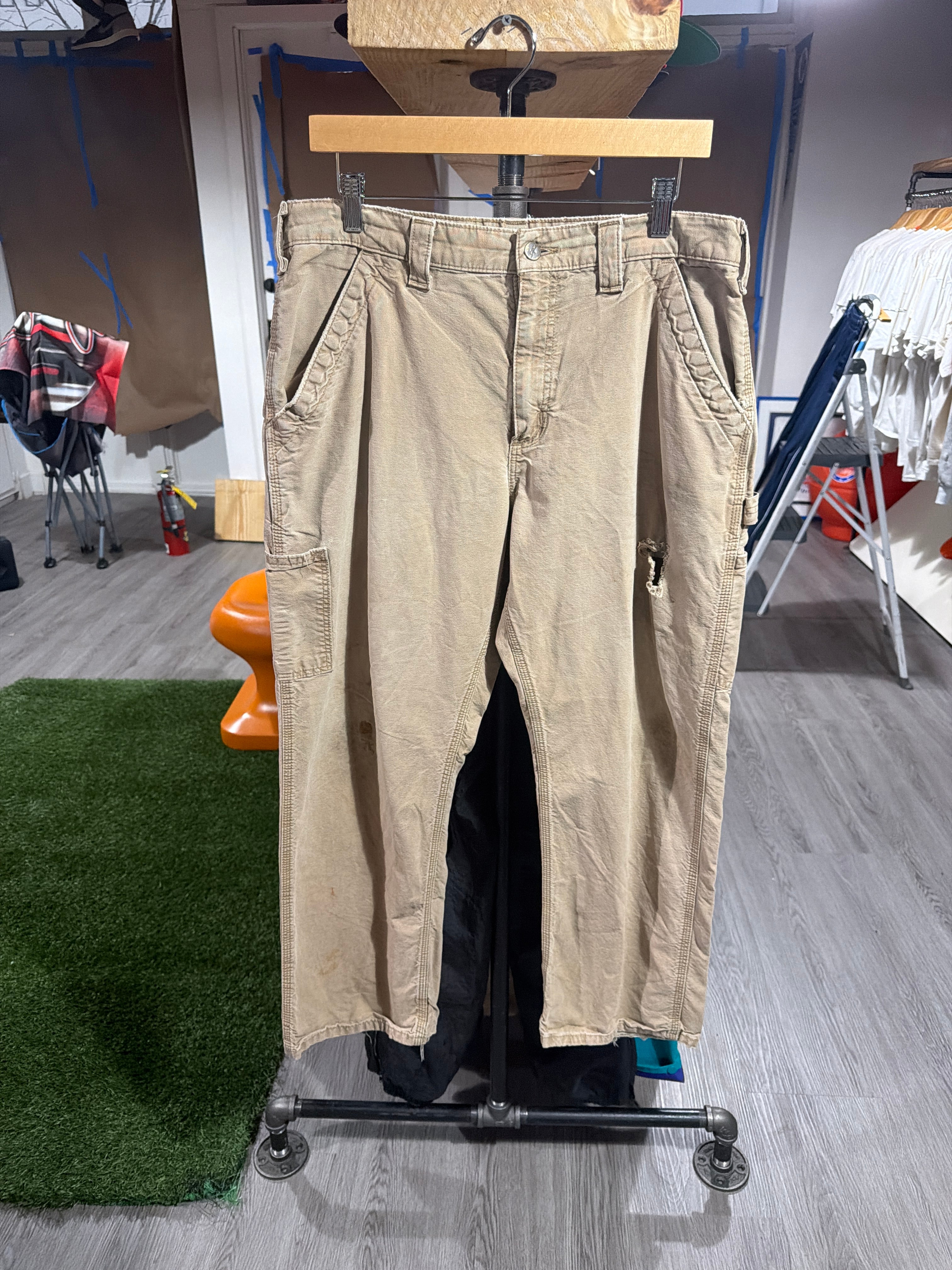Carhartt “Thigh Hole” Brown Tag Pants