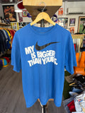 2000s Nike “Check Bigger Than Yours” Tee