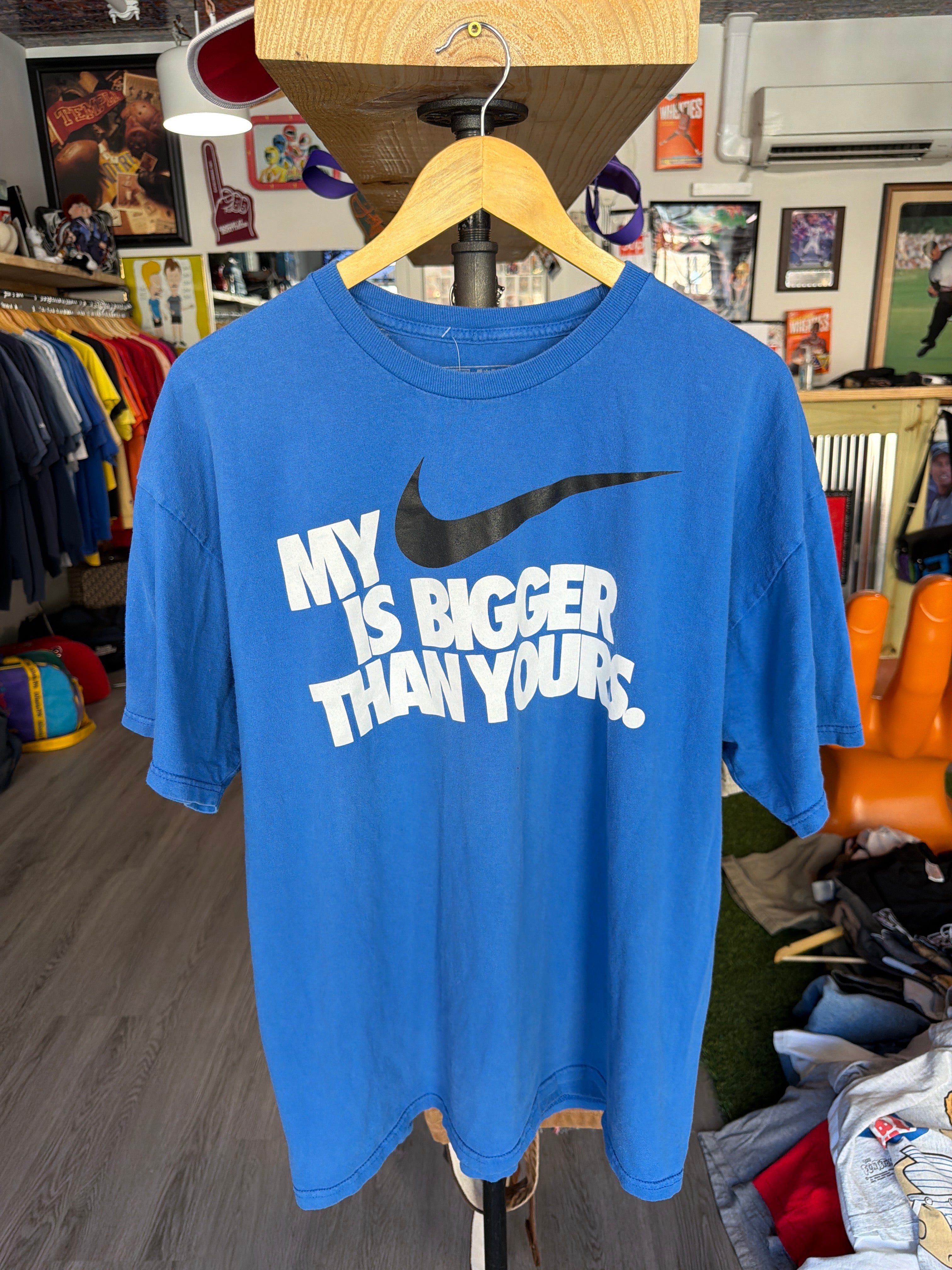 2000s Nike “Check Bigger Than Yours” Tee