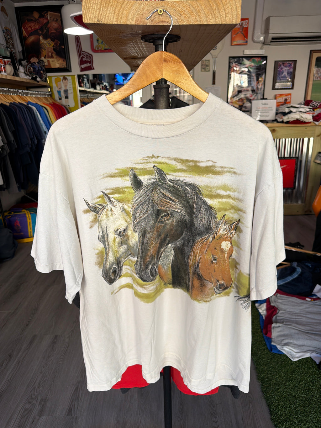 1990s Clement Stampede “Horse” Tee