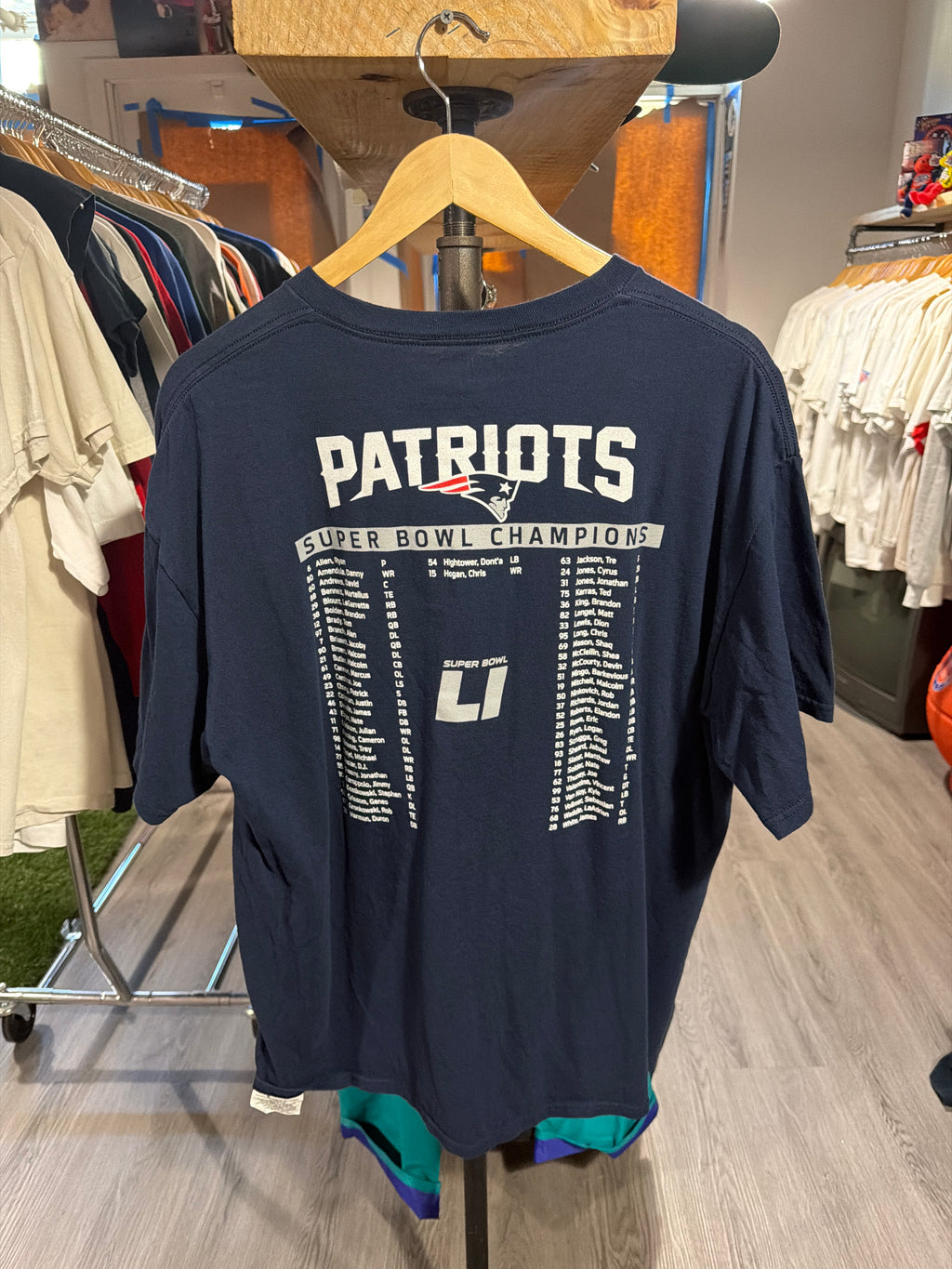 New England Patriots “SBLI” Champions Tee