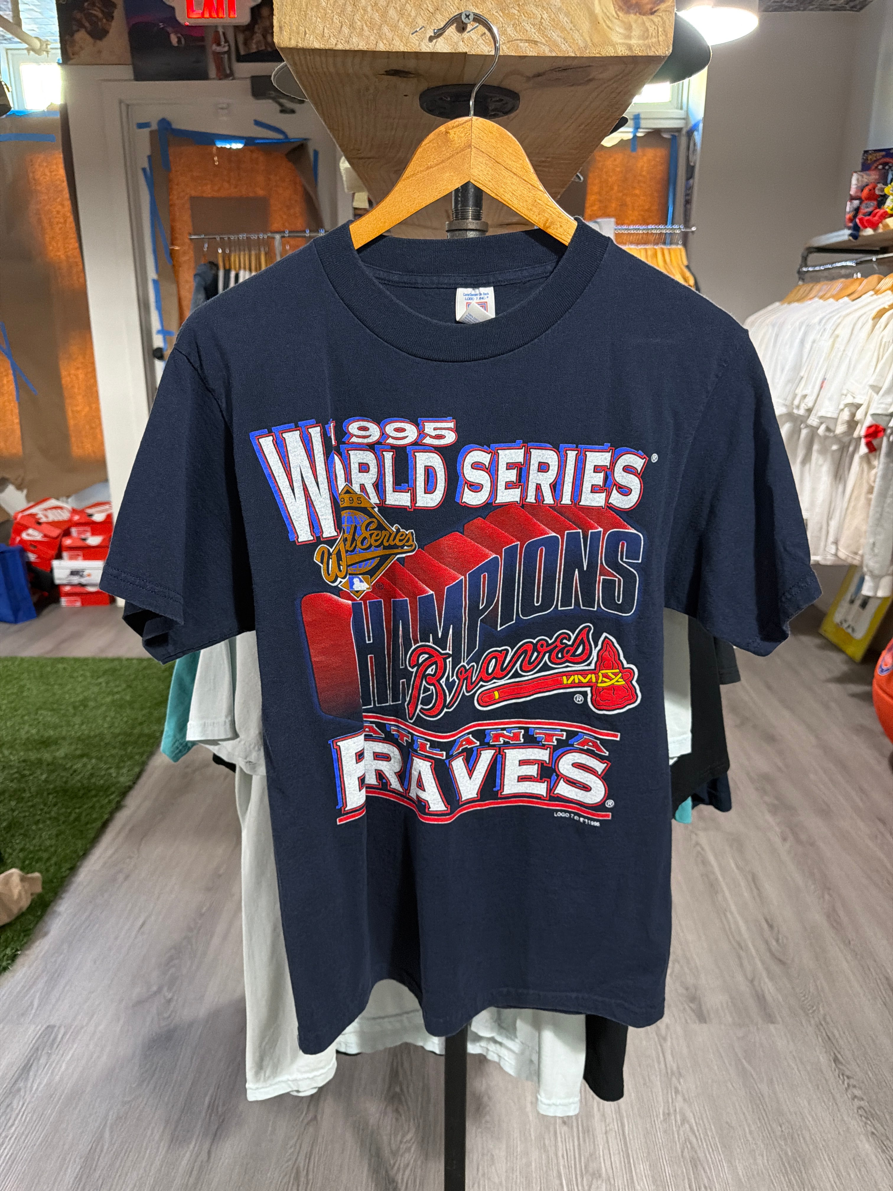 1995 Atlanta Braves MLB “World Series” Tee