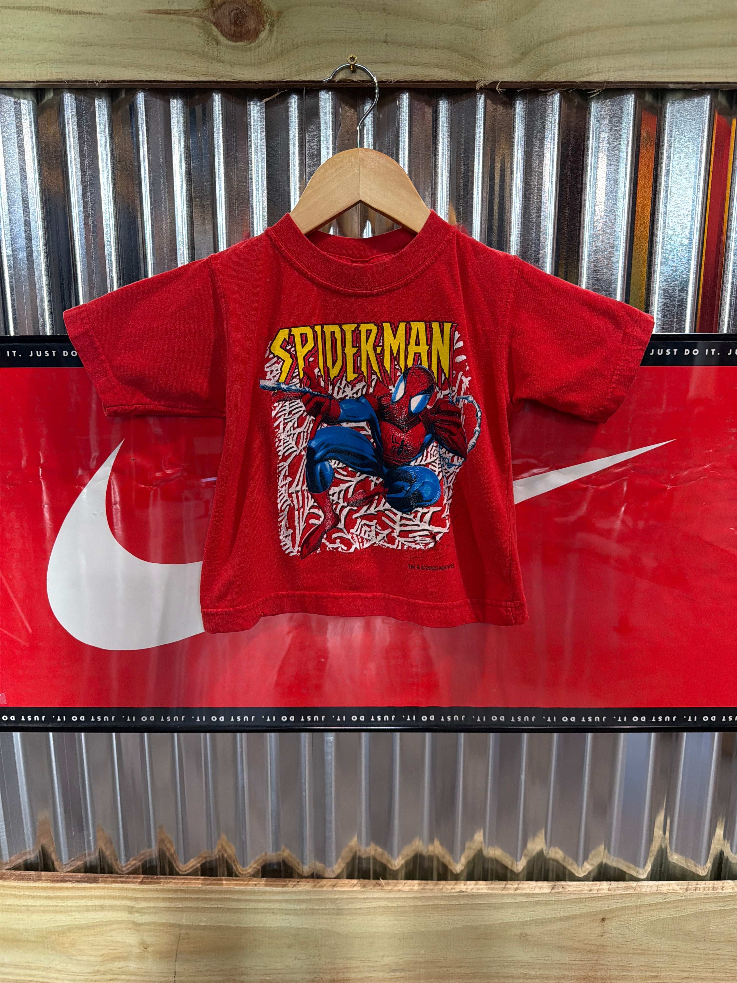 2003 Spider-Man “Red Web” Kids Tee