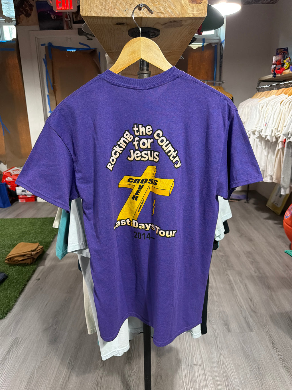 Rocking For Jesus “Cross” Tee