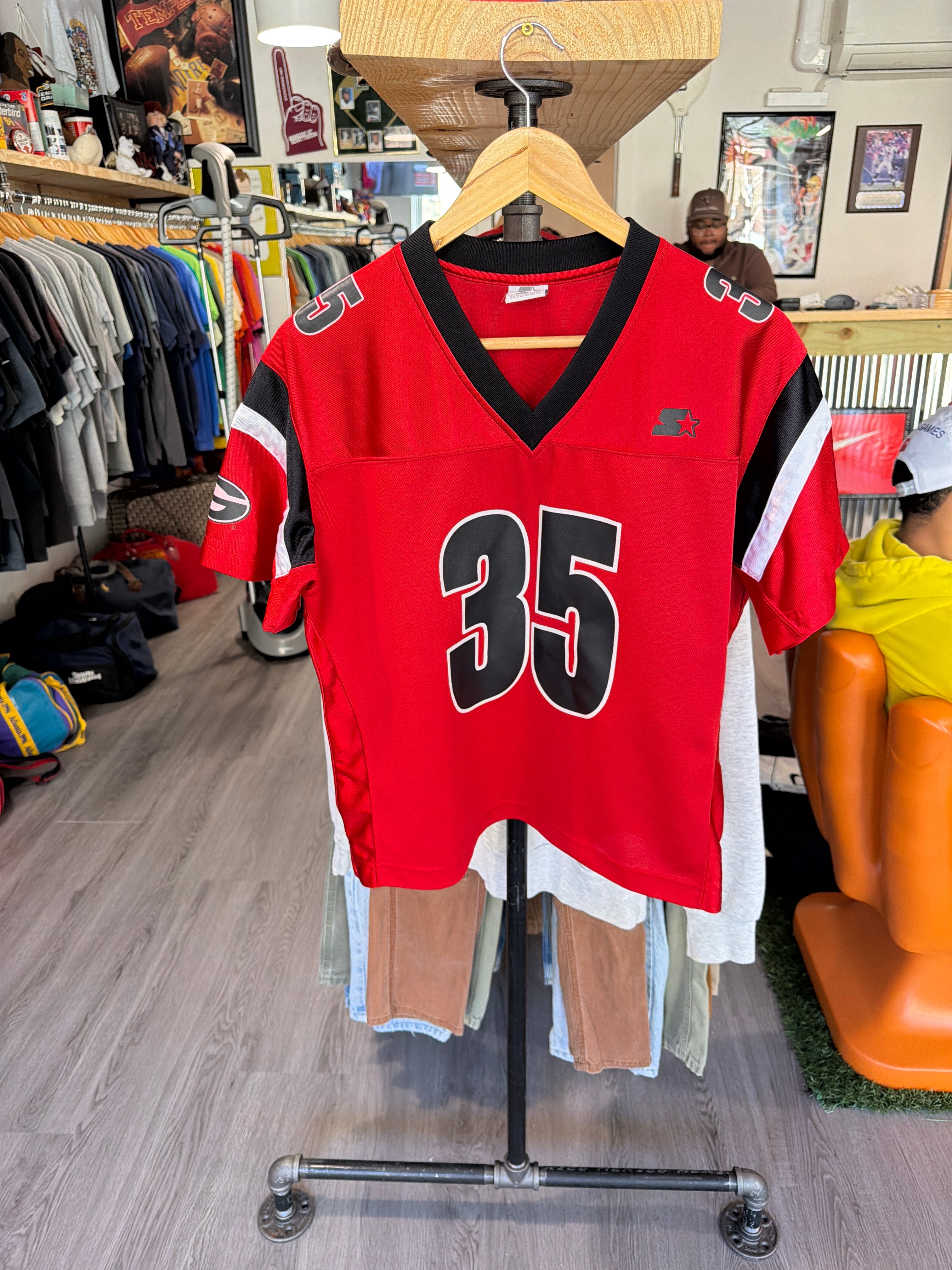 Starter Georgia Bulldogs “35” Kids Jersey