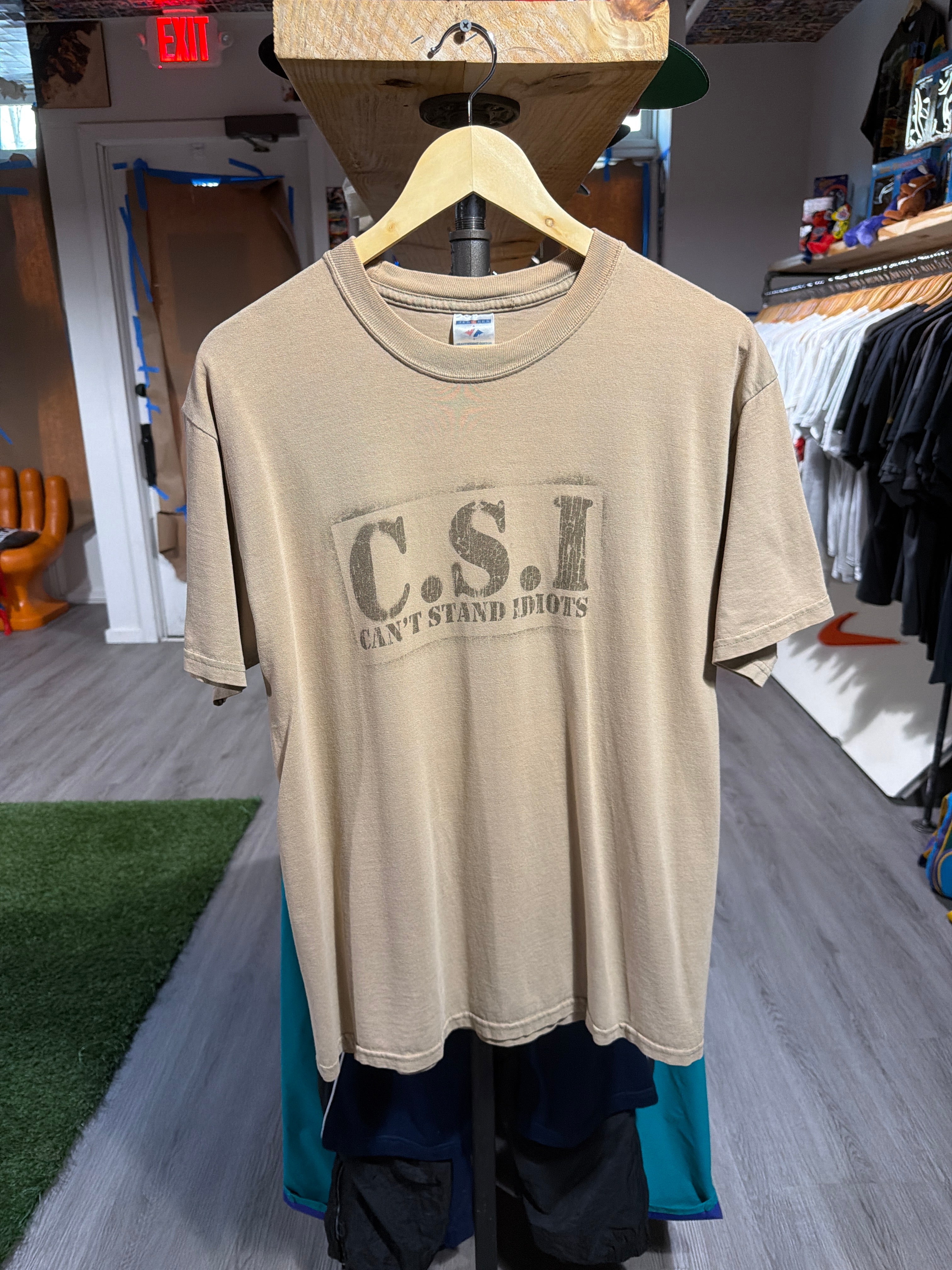 CSI “Can’t Stand Idiots” Tee