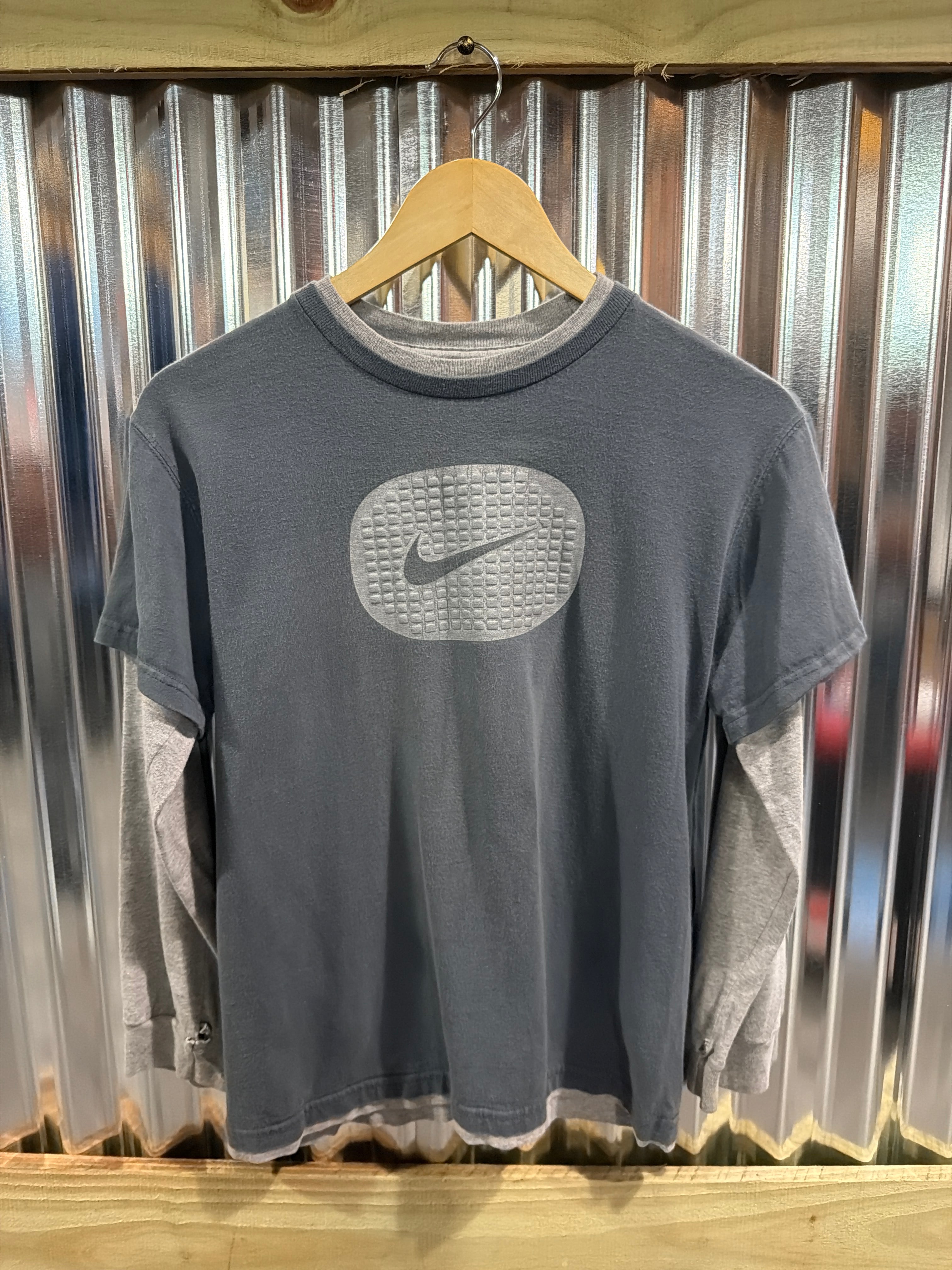 2000s Grey Tag Nike Center “JDI” L/S Tee