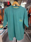 Teal RealTree Pocket Tee
