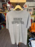 2000s Nike “Highly Respected” Tee