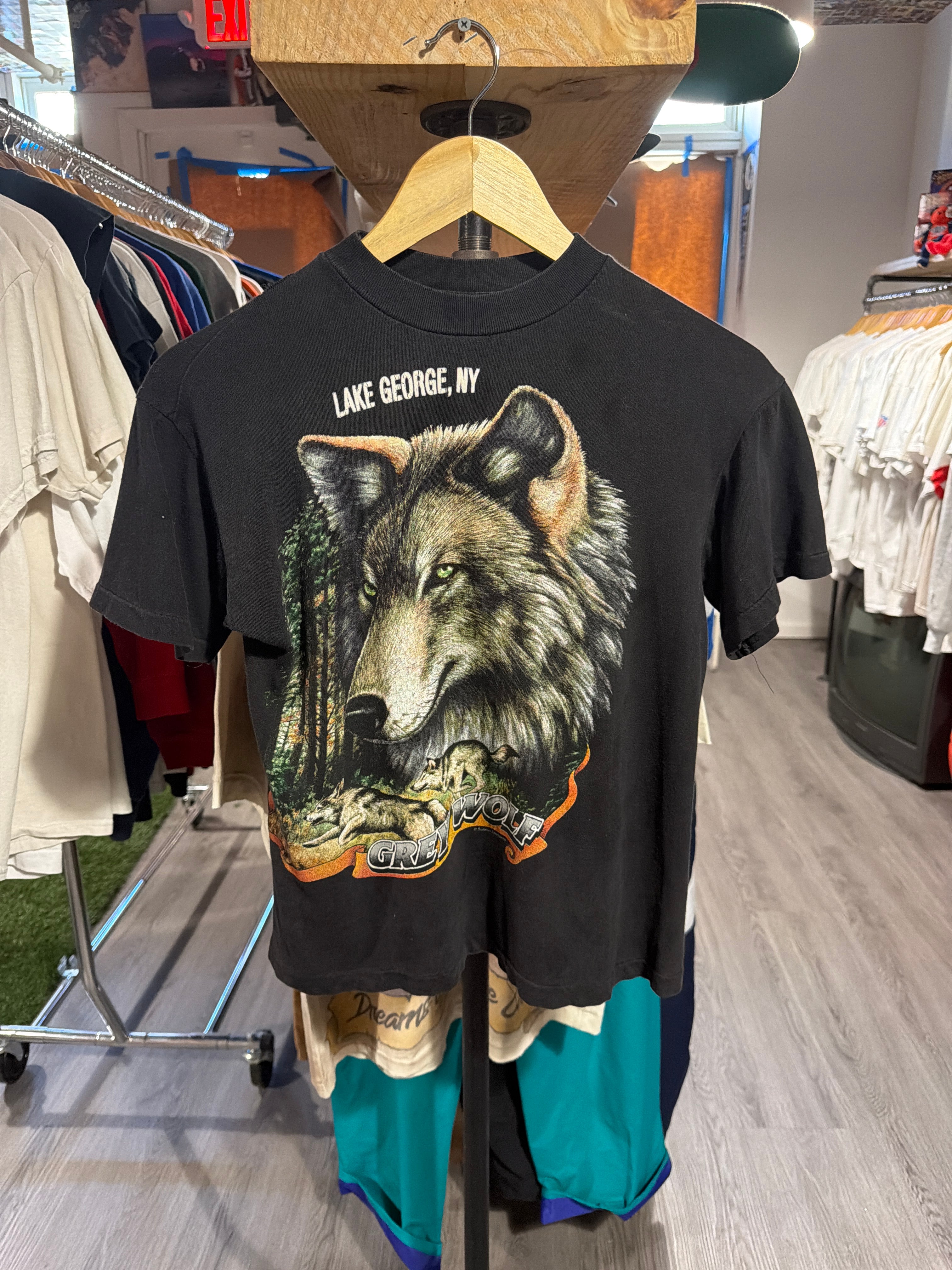 American Thunder “Grey Wolf” Kids Tee