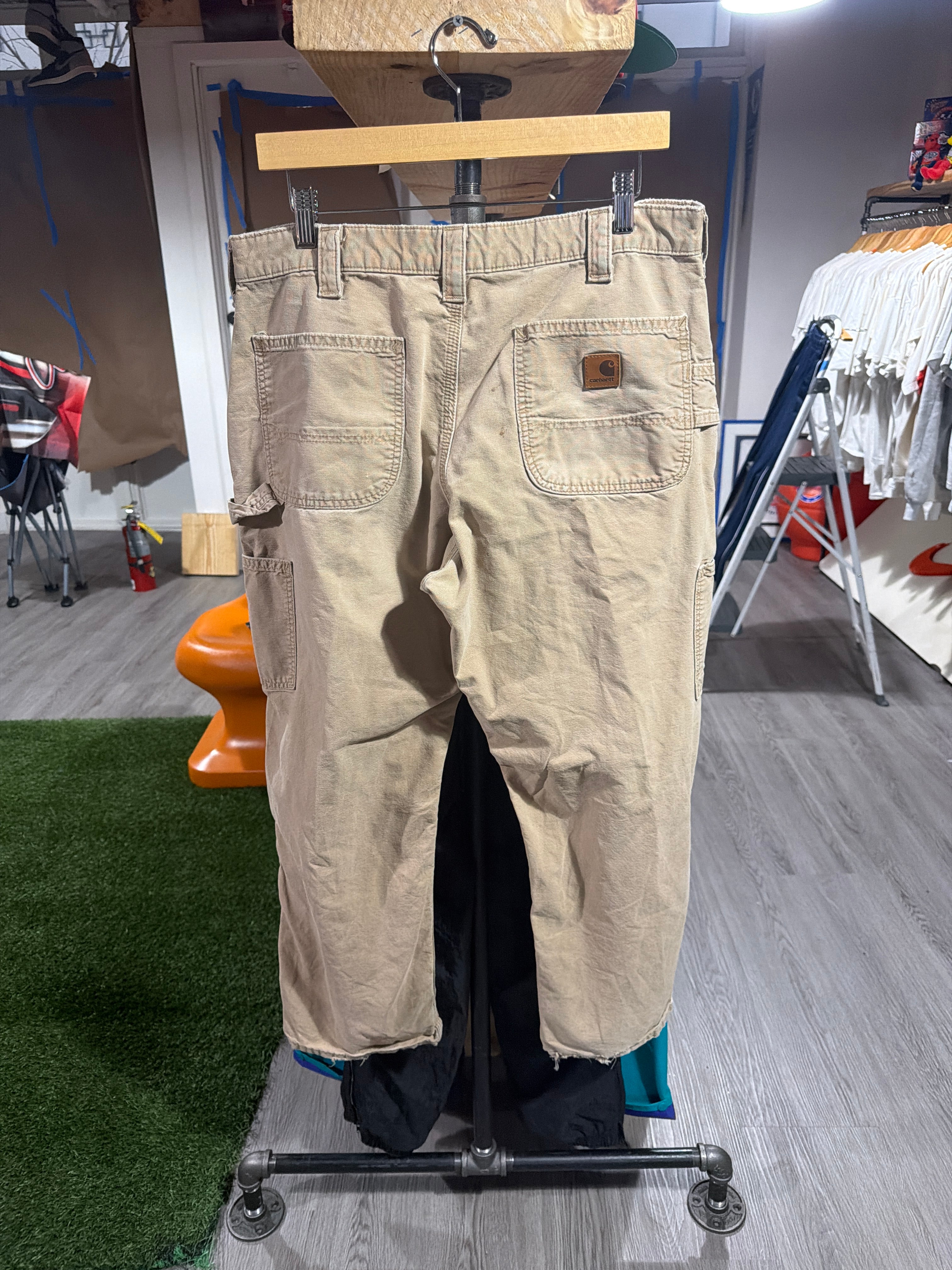 Carhartt “Thigh Hole” Brown Tag Pants
