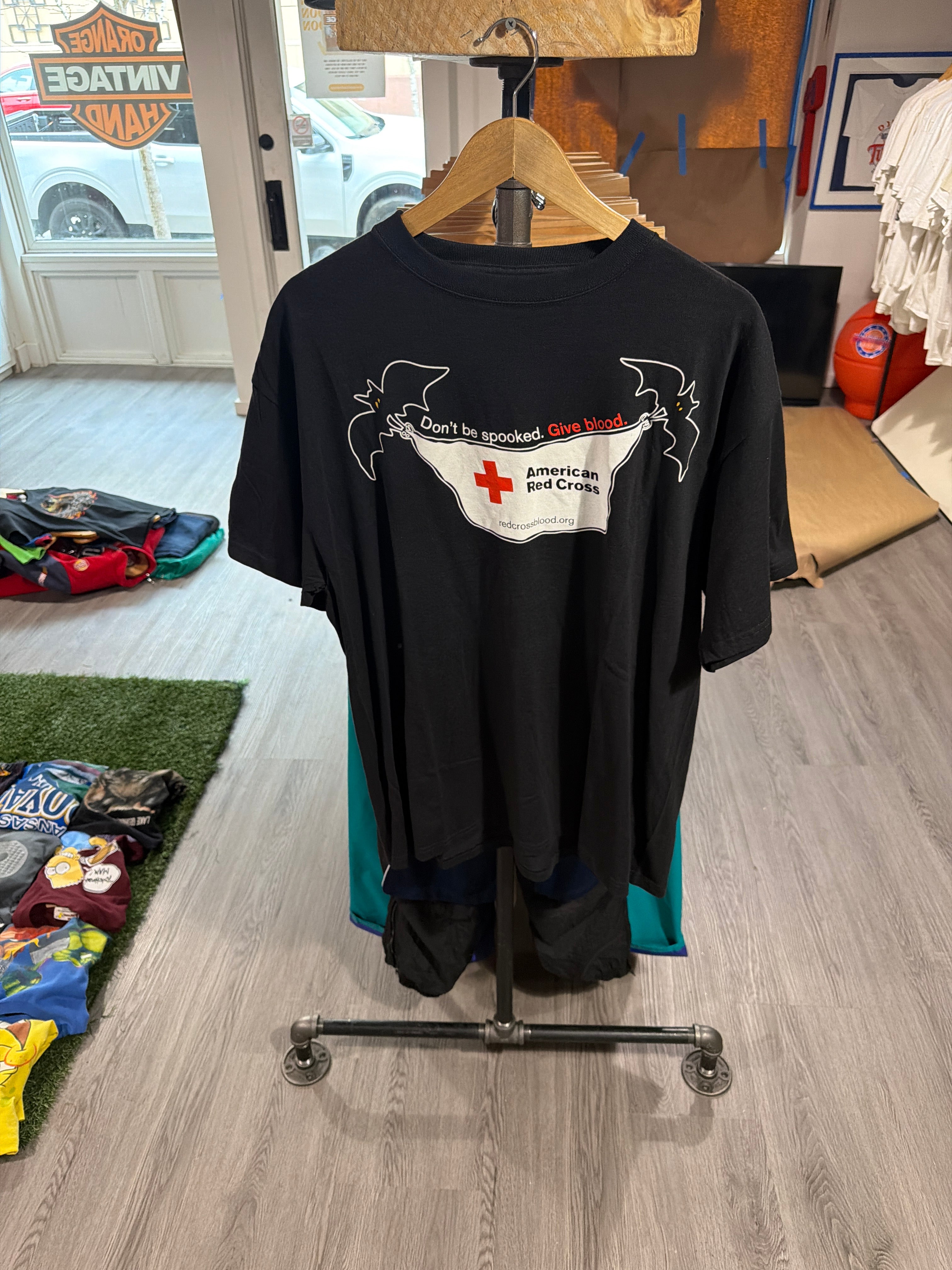 American Red Cross “Spooky Bat” Tee