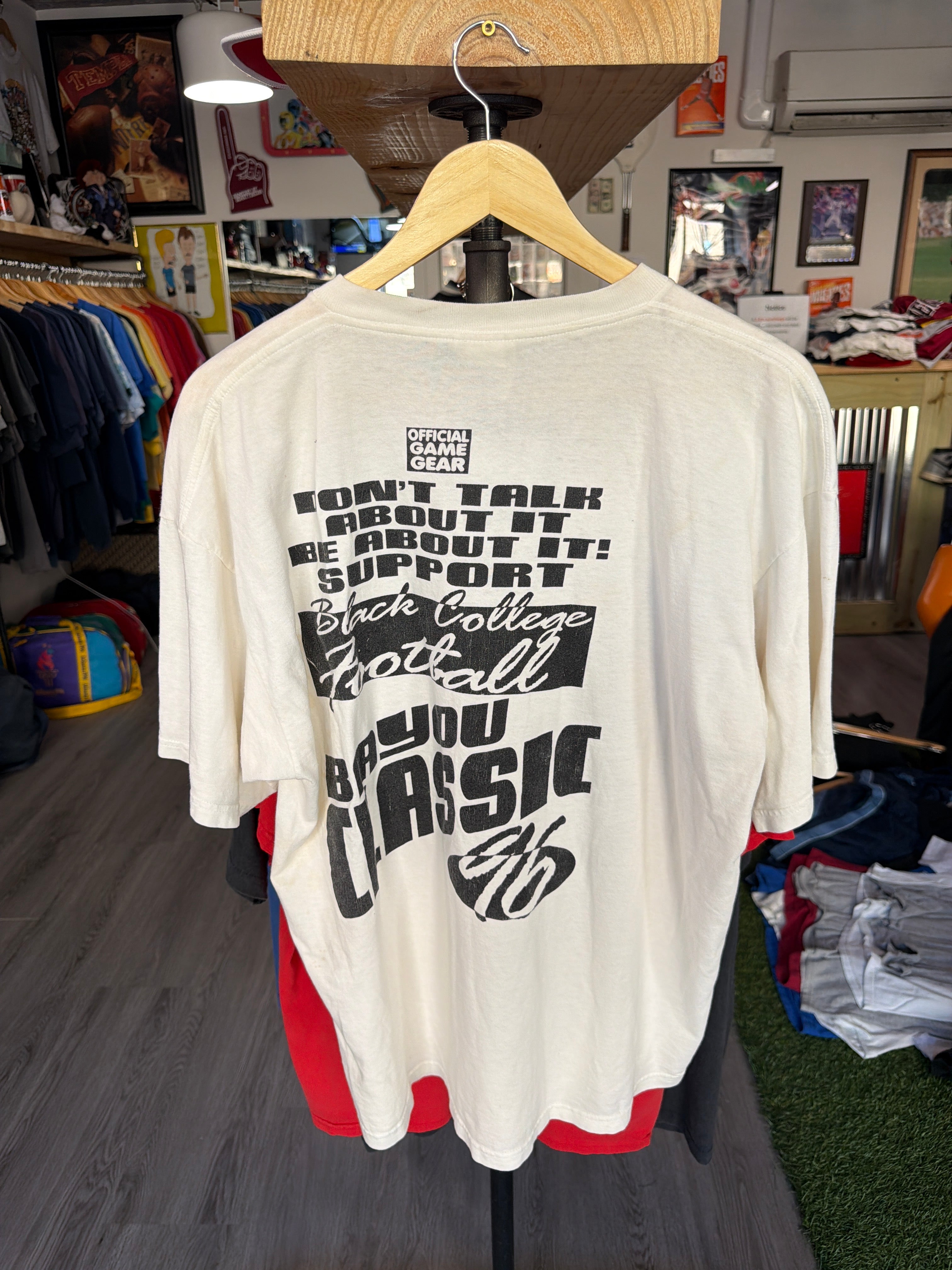 1996 Bayou Classic “Grambing/Southern” Nike Tee