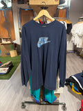 Nike Grey Tag “UNC Check” LS Tee