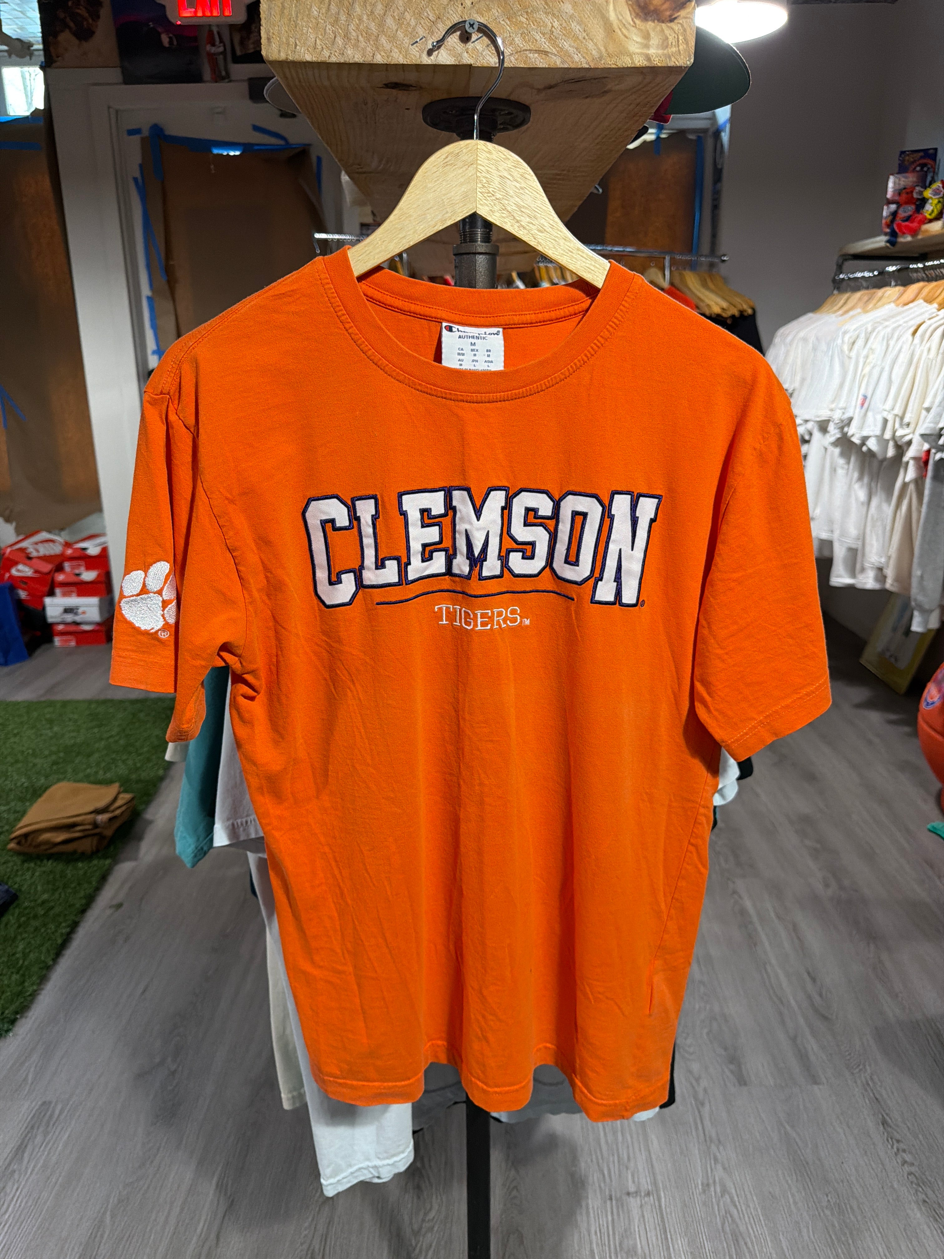 Clemson Champion “Sleeve Paw” Tee