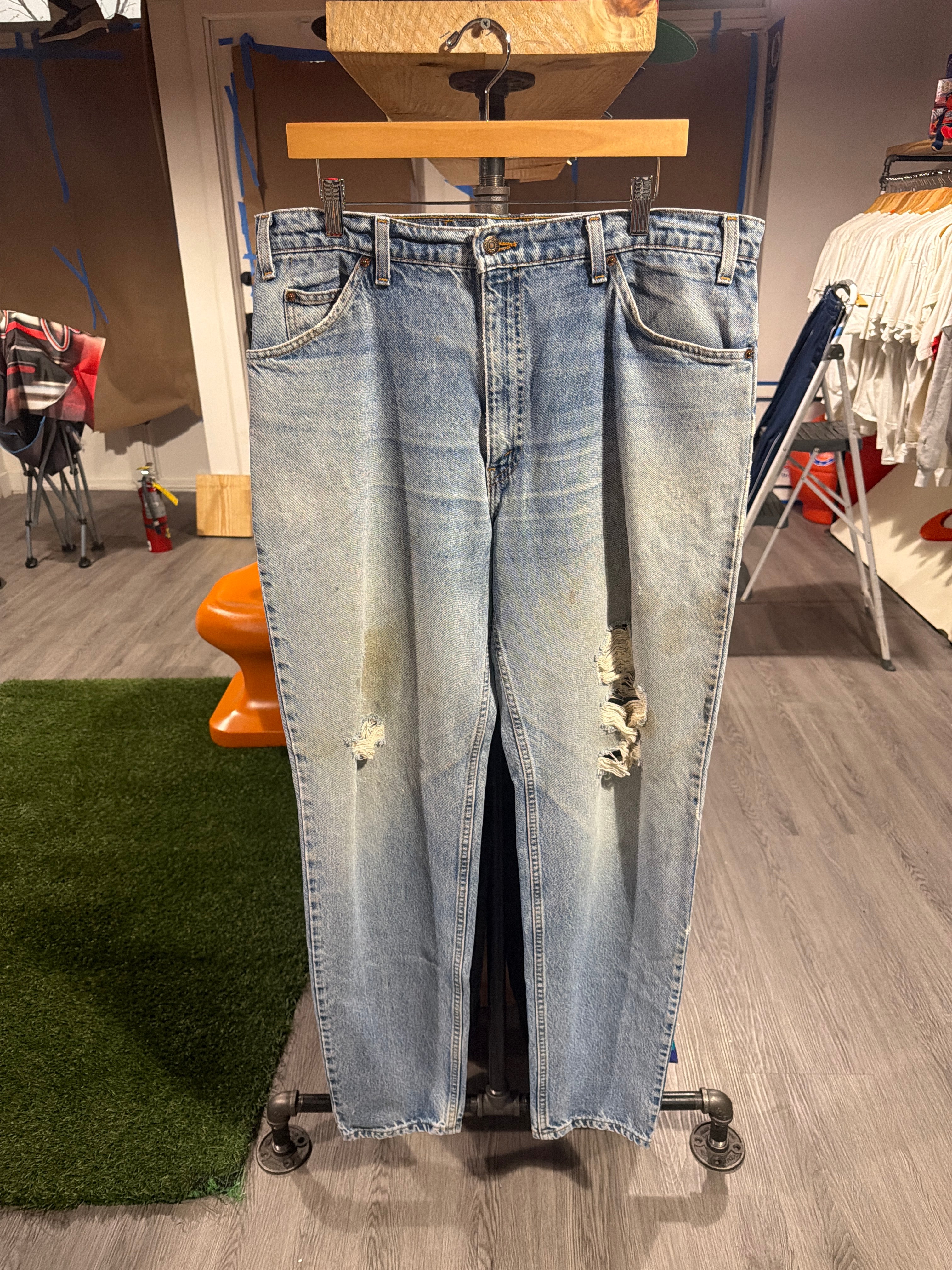 Levi’s “Knee Holes” Orange Tab Pants