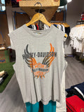 HD “Orange Wings” Cut-Off Tee