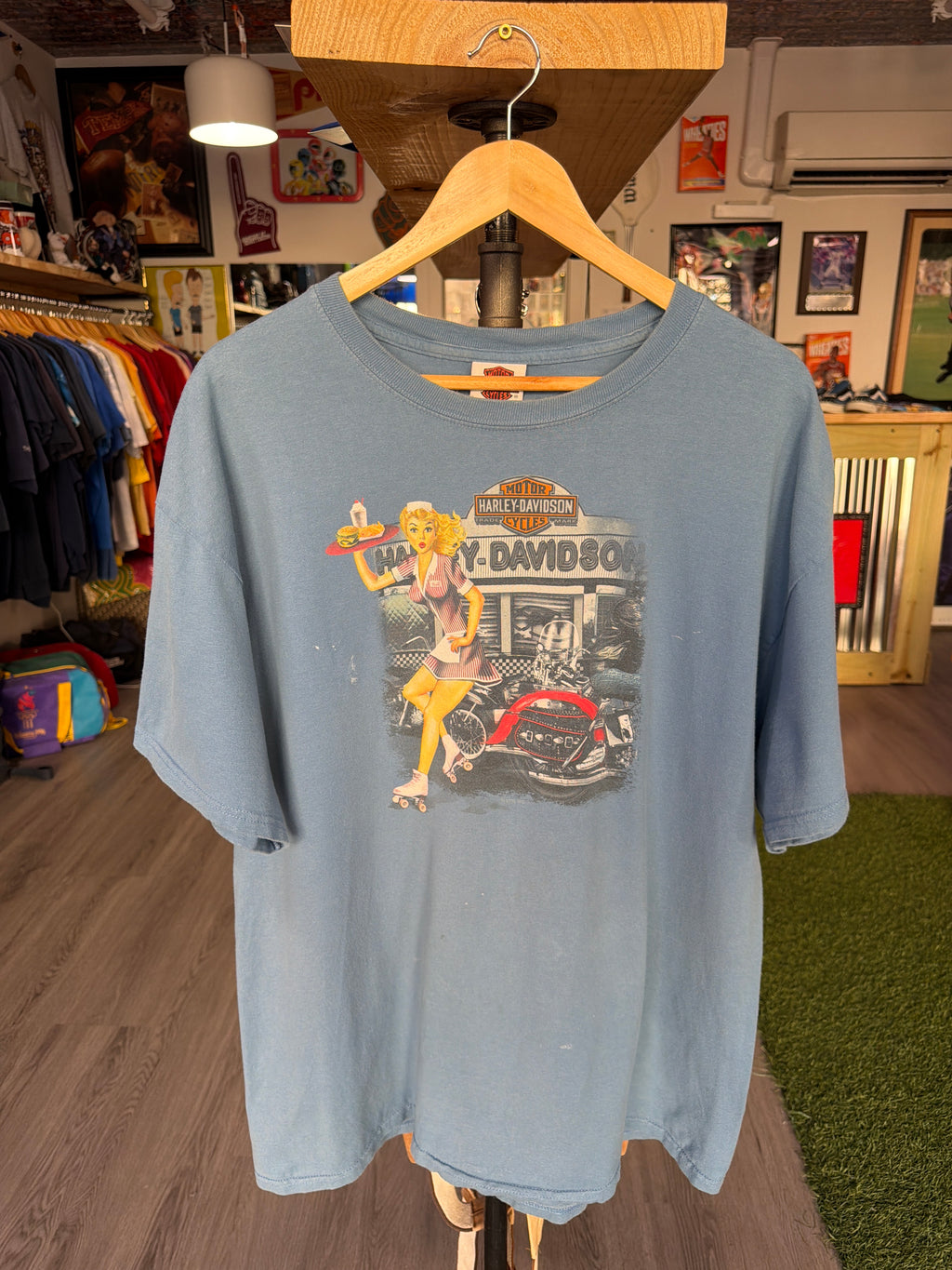 HD Lady “Burger & Fries” Brunswick Tee