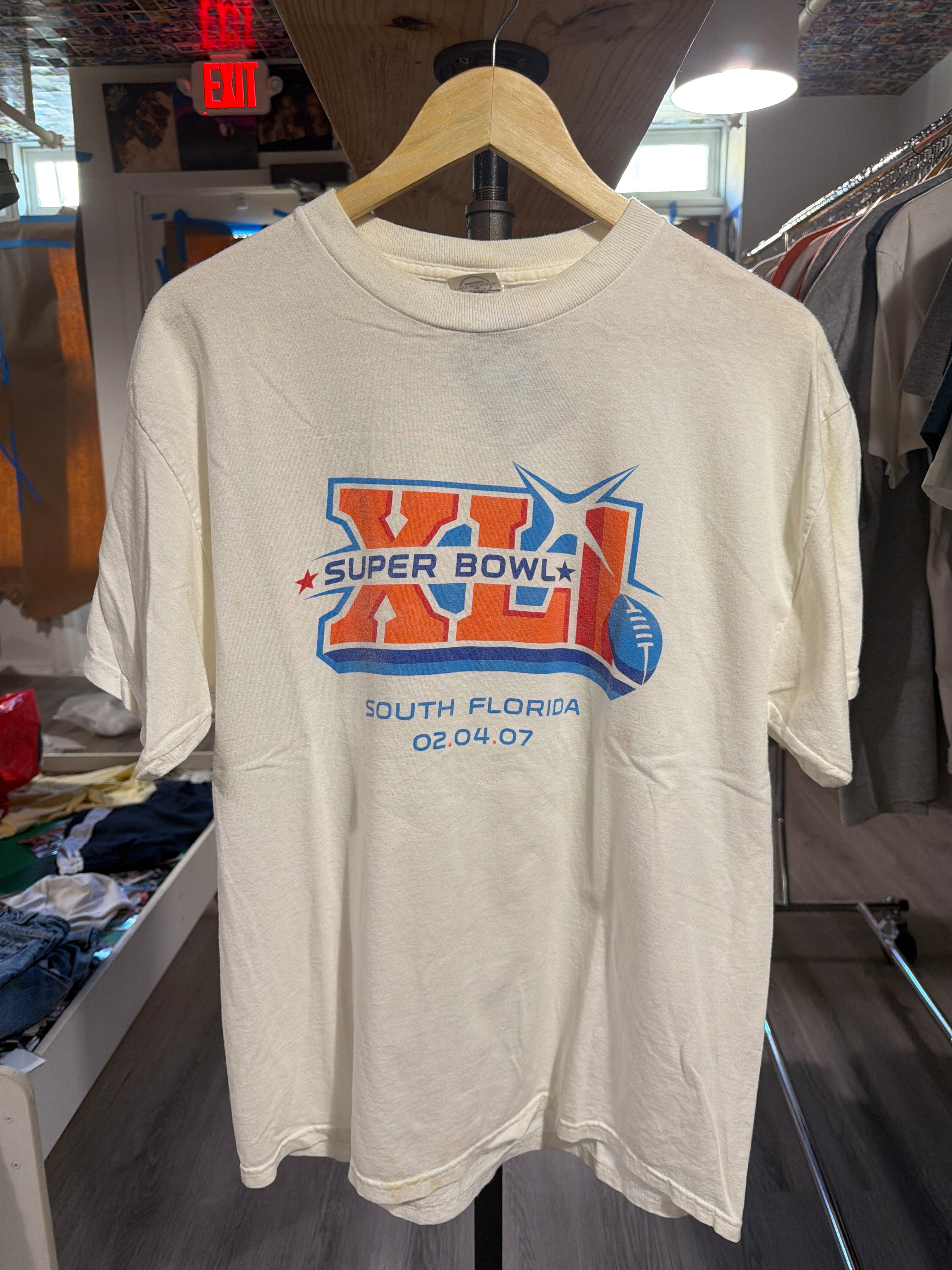 2007 SuperBowl “XLI” Tee