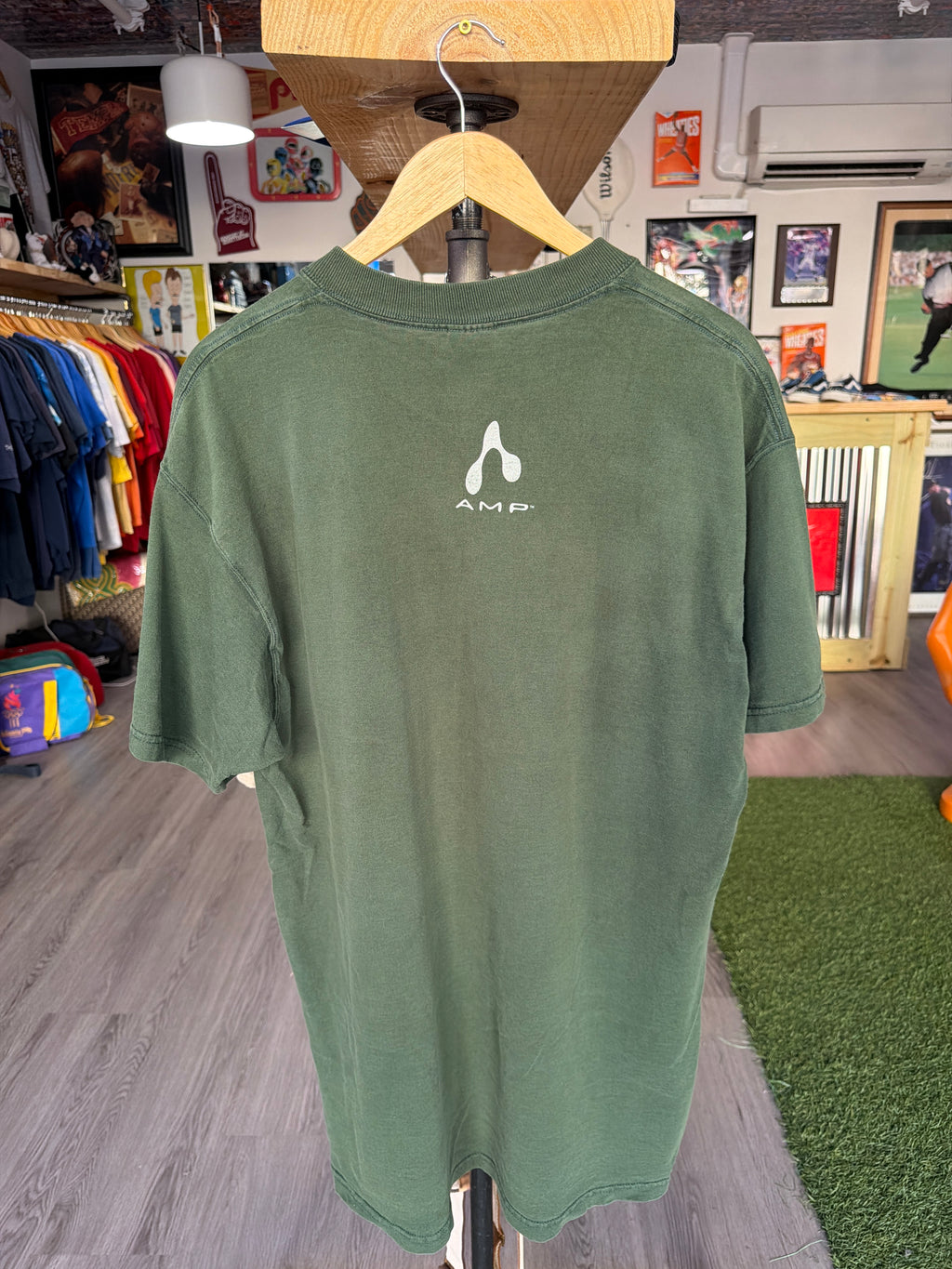 Y2K Mountain Dew “AMP” Energy Drink Promo Tee