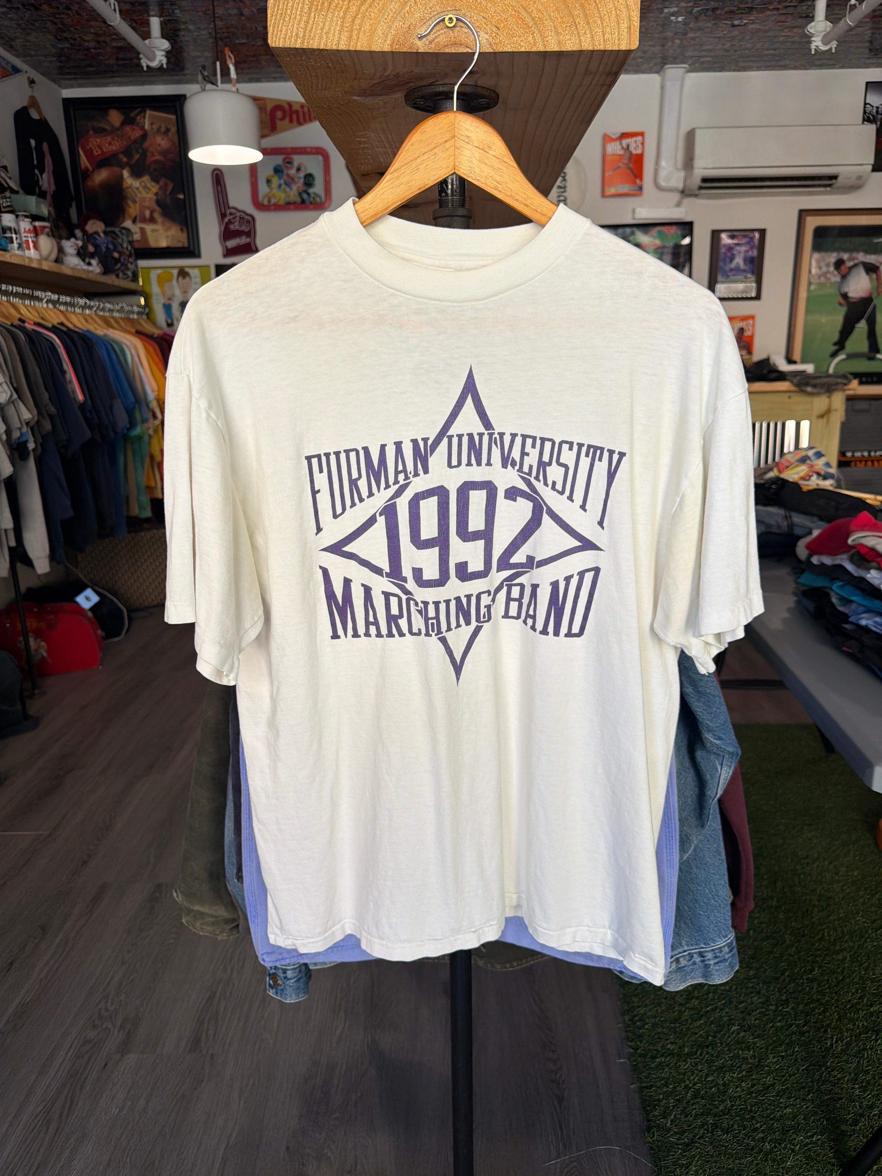 1992 Furman “Marching Band” Tee
