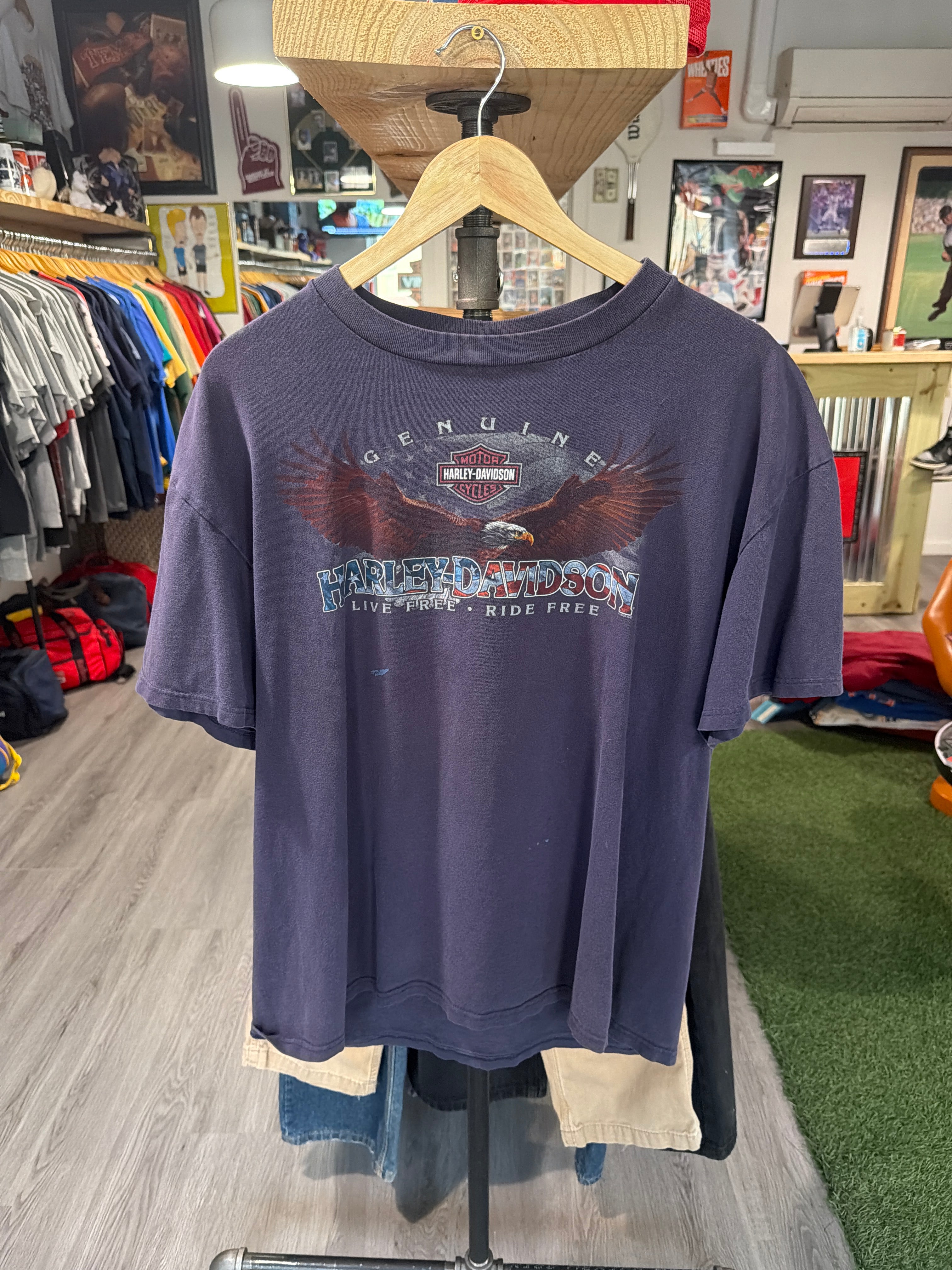 HD “ Live Free , Ride Free”