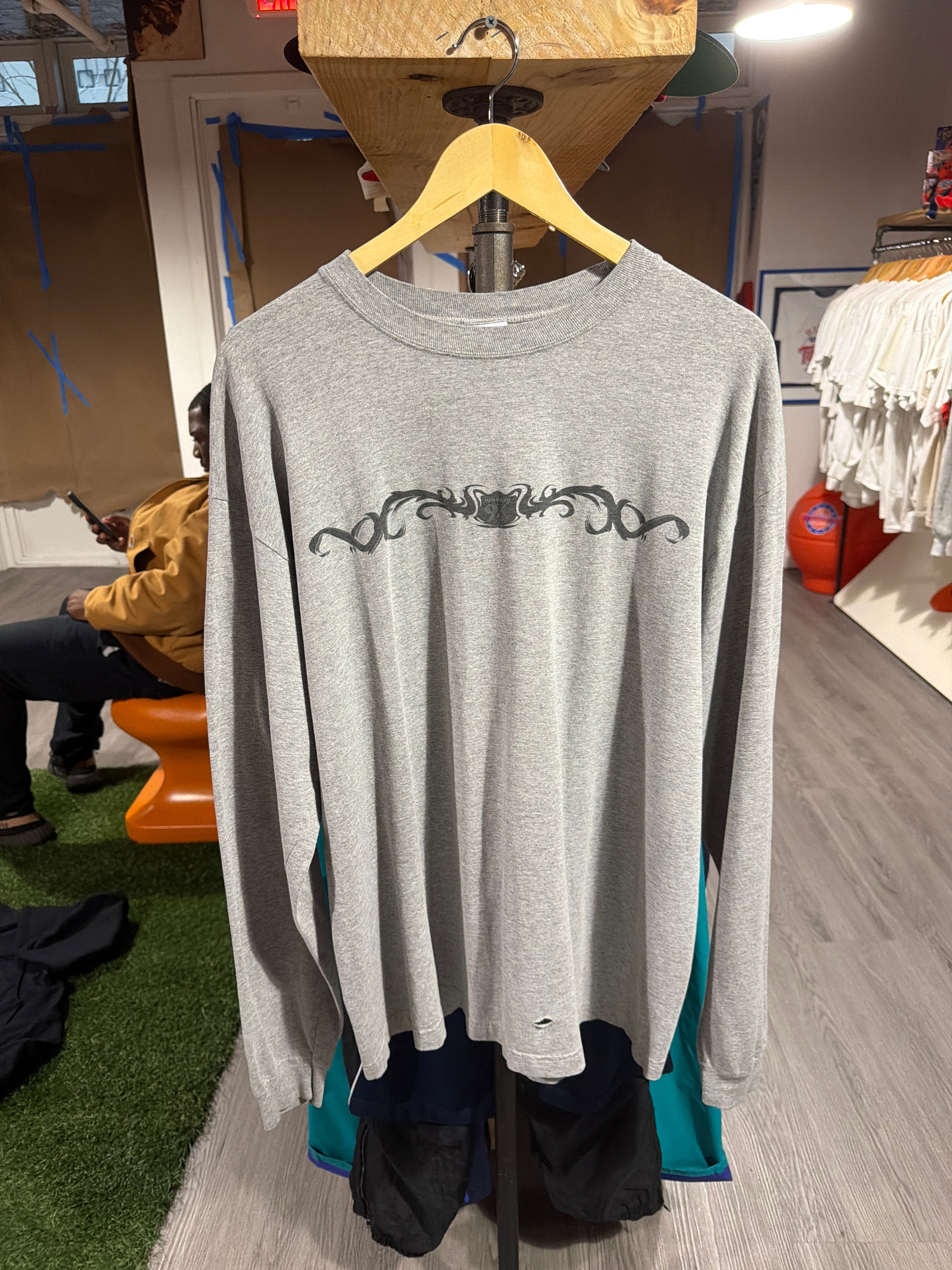 Old Navy “Center Black Design” LS Tee
