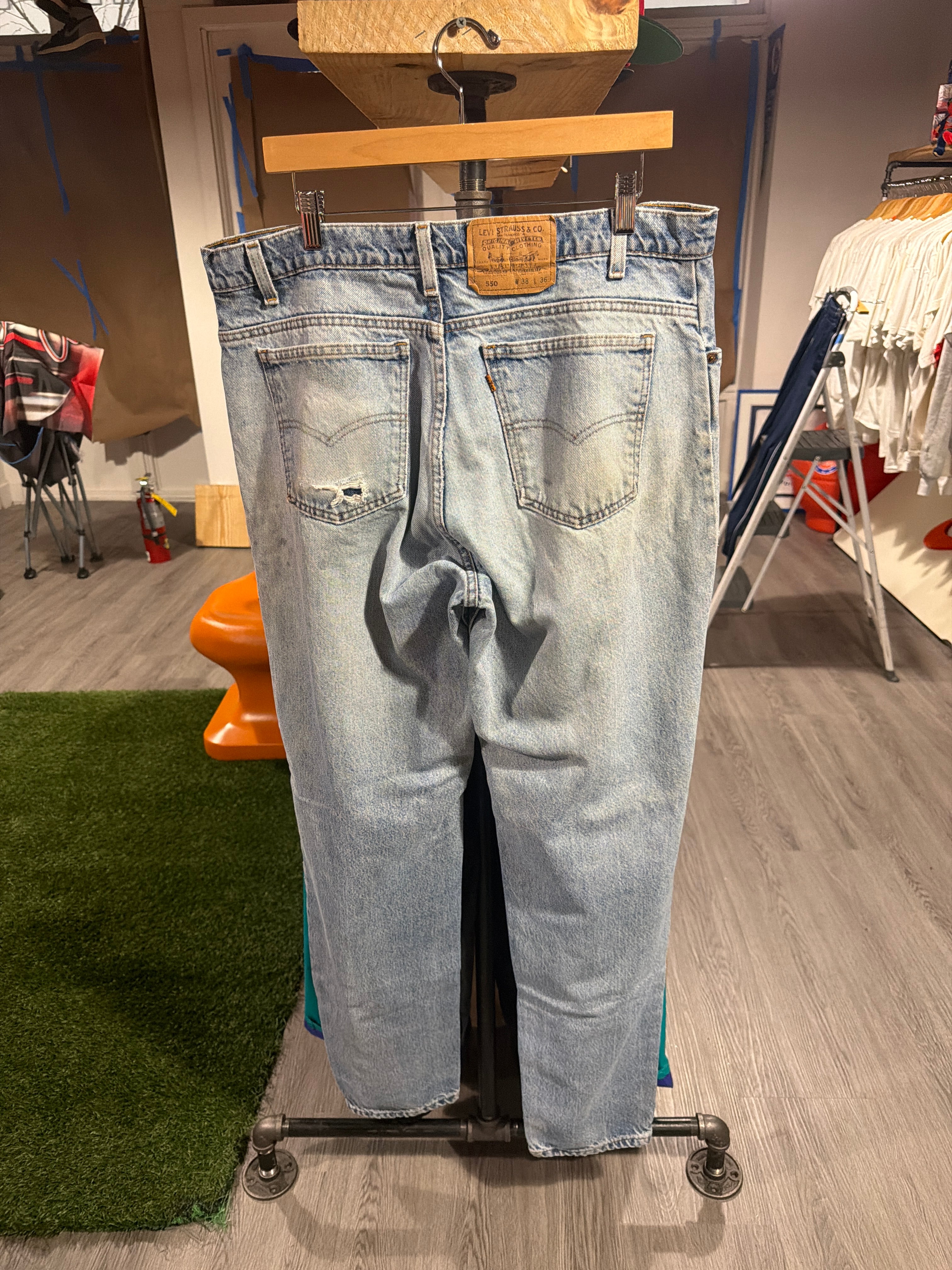 Levi’s “Knee Holes” Orange Tab Pants