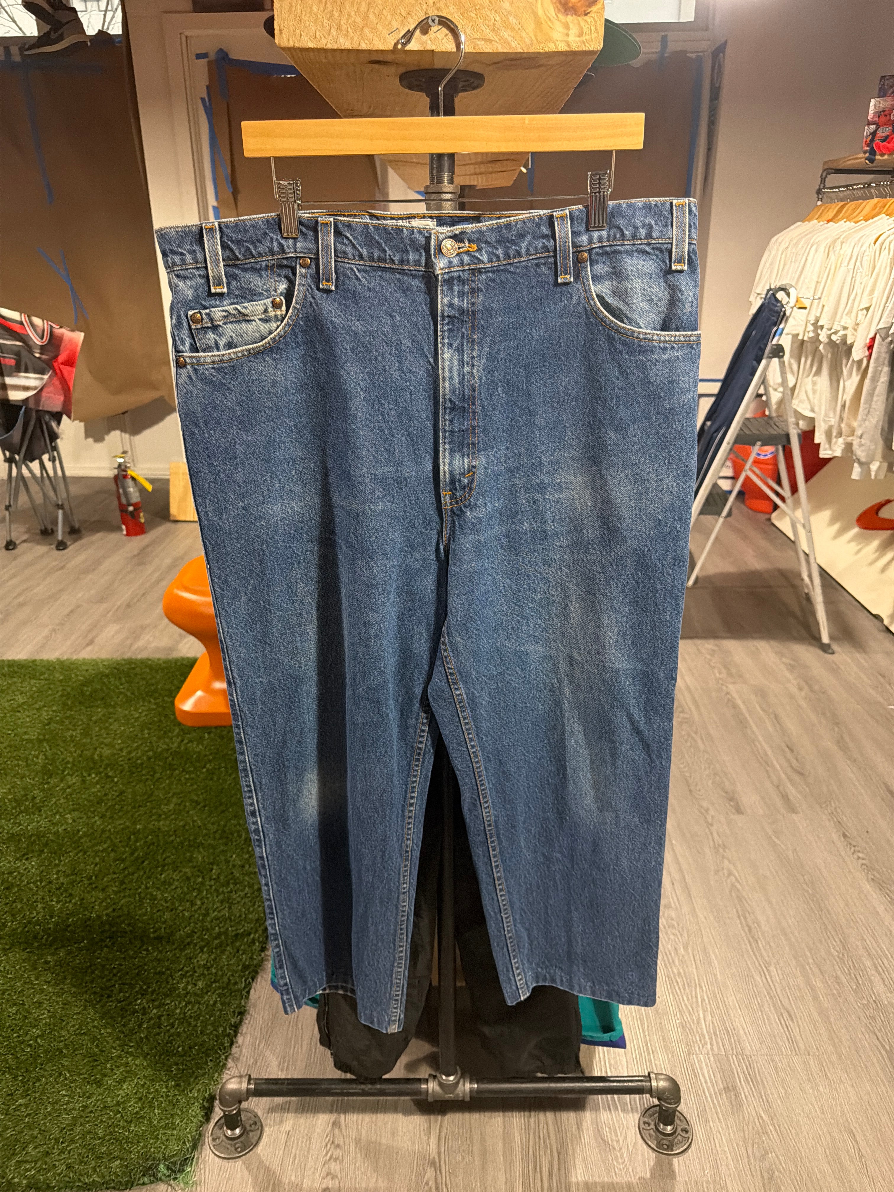 Levi’s “Washed Tag” Orange Tab Pants