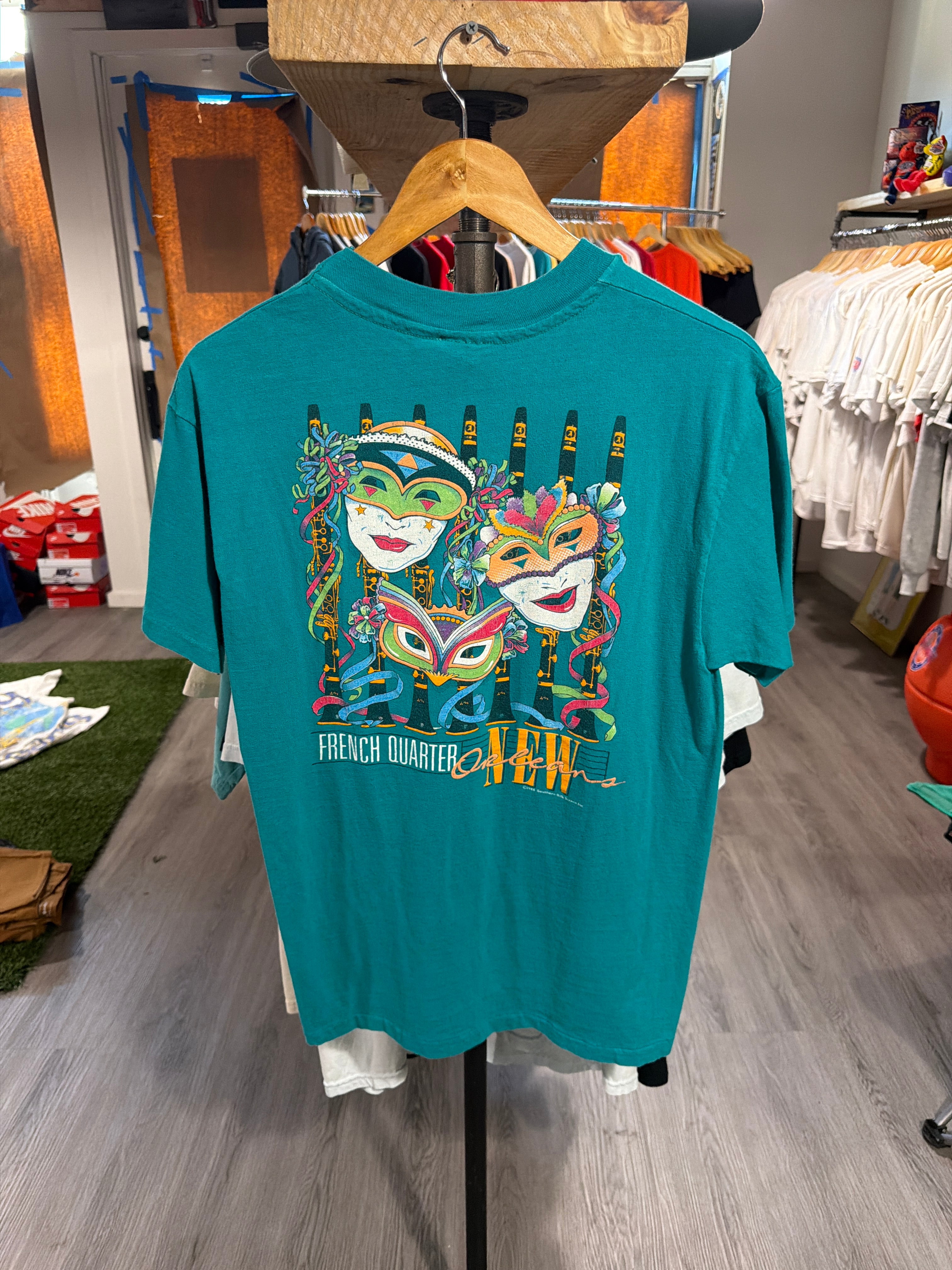 New Orleans “Mardi Mask” Tee