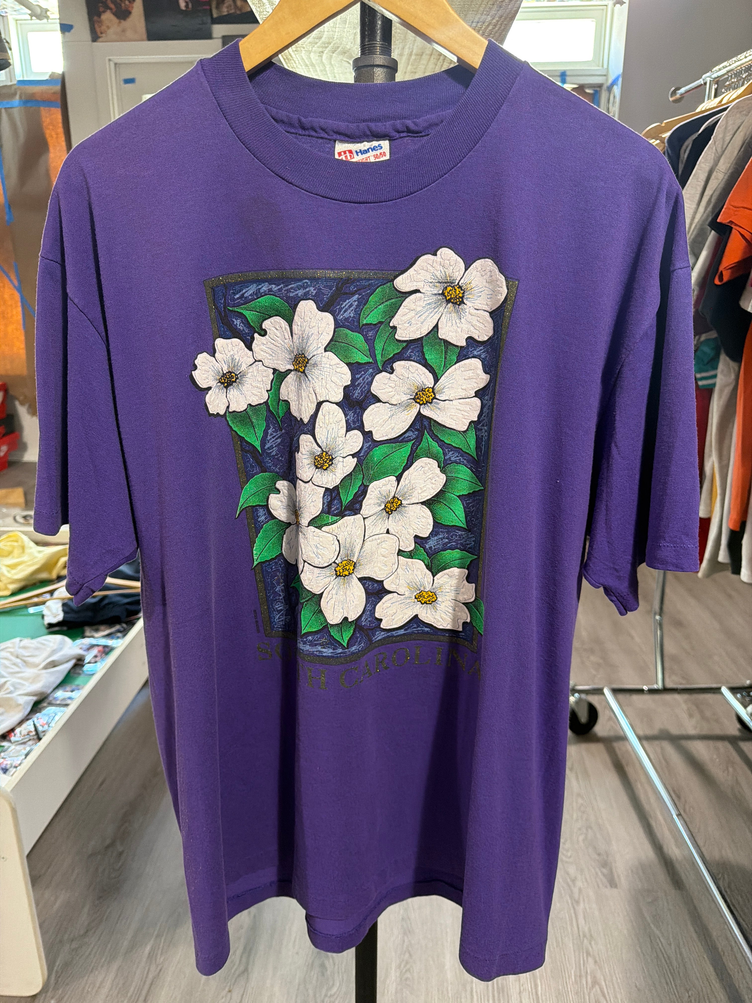 Purple South Carolina “Flower Tee”