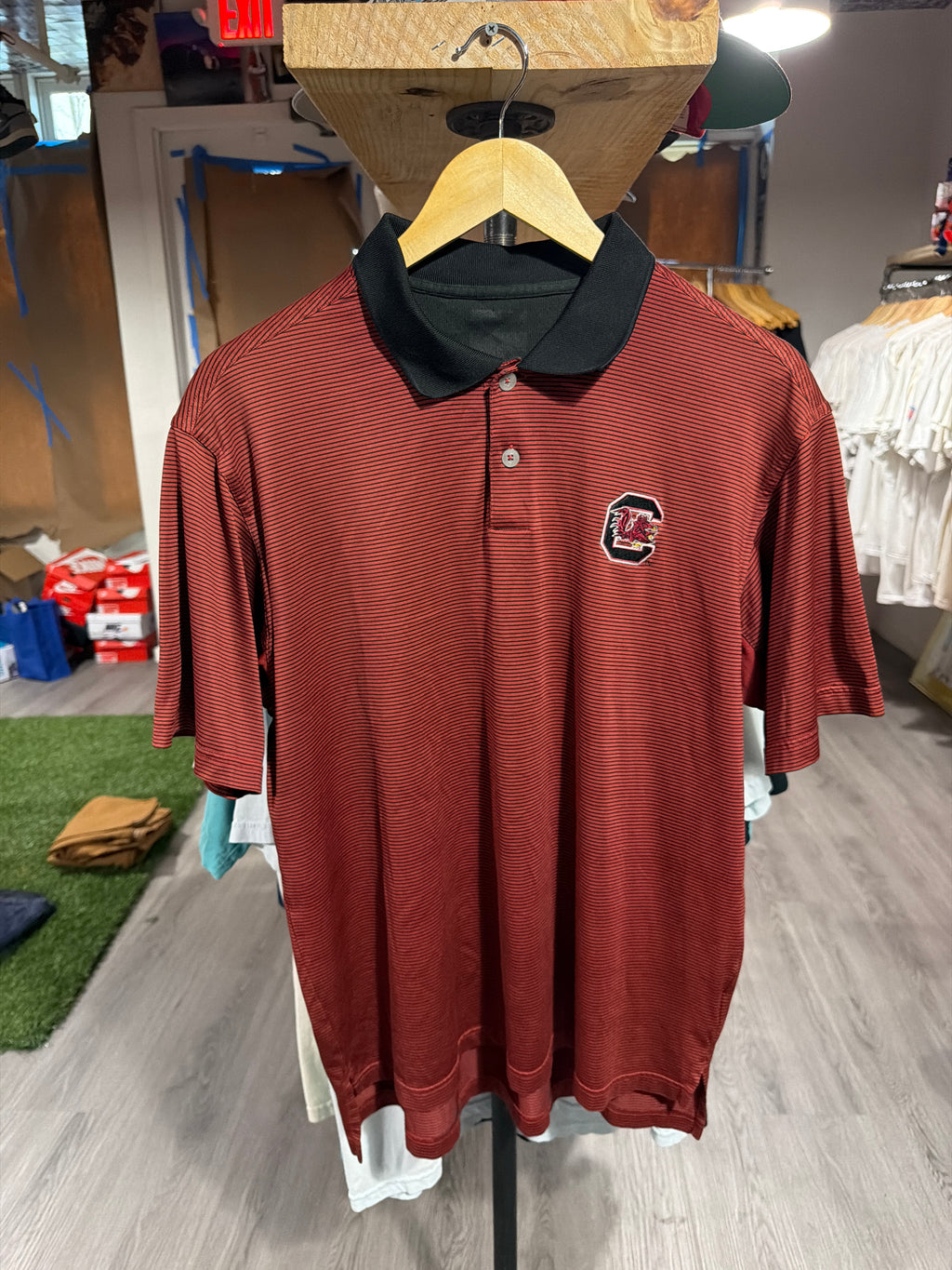 South Carolina “Adidas” Button Up