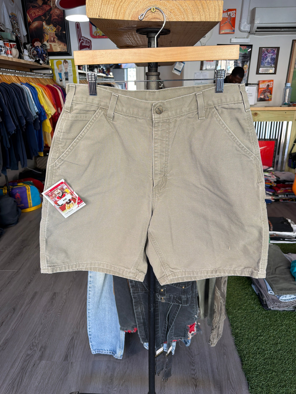 Tan Carhartt Painter Shorts