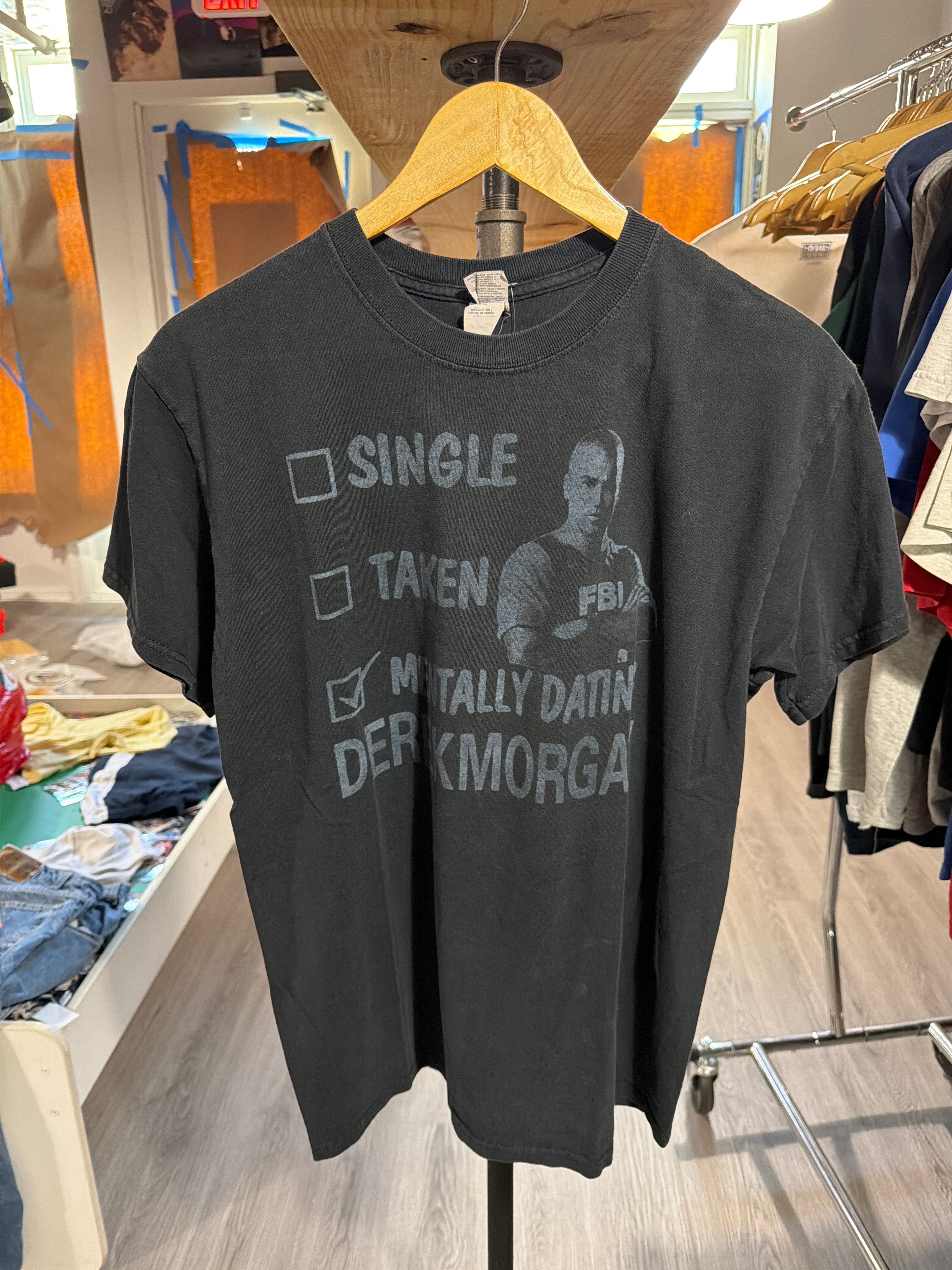 Criminal Minds “Dating Derek Morgan” Tee